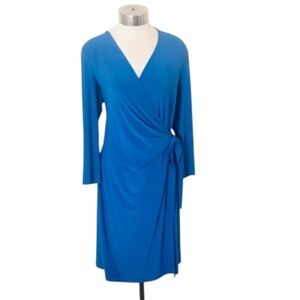 Anne Klein Dress Royal Blue Size 14